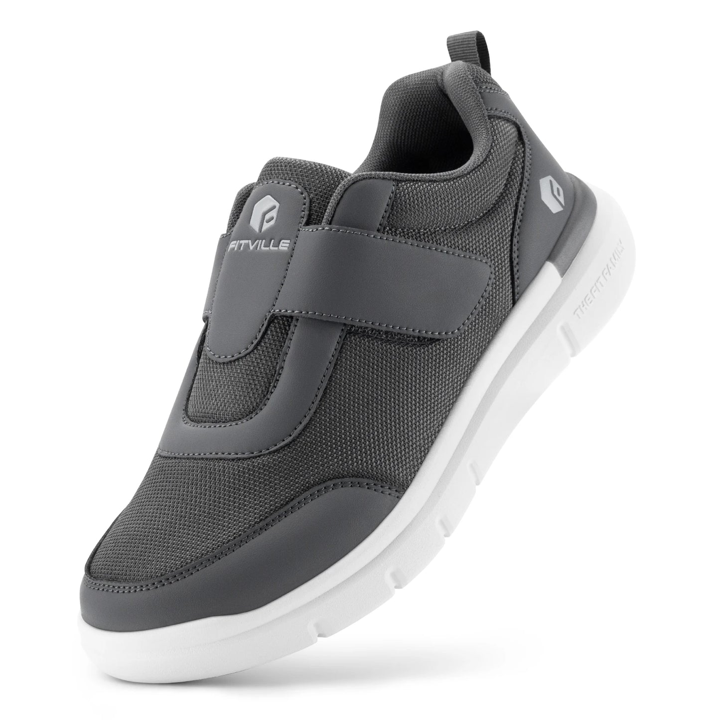 Fitville Diabetic Shoes for Elderly Orthopedic Feet Pain Relief