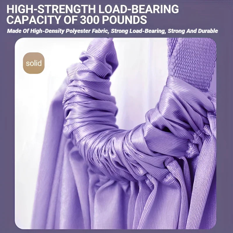 Adjustable Aerial Yoga Strap For Stretching And Fitness