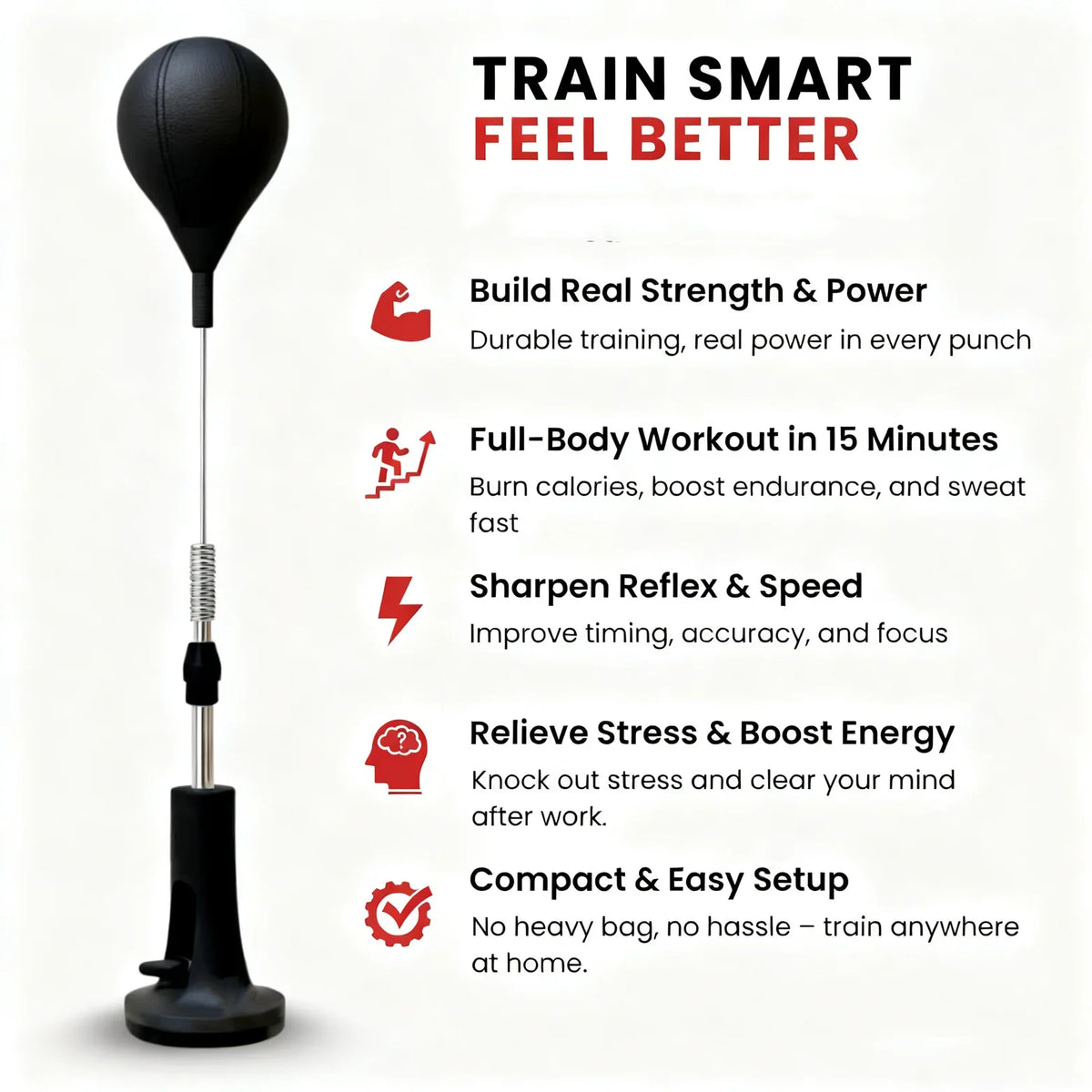Cobra Reflex Punching Bag For Home Boxing Agility Training