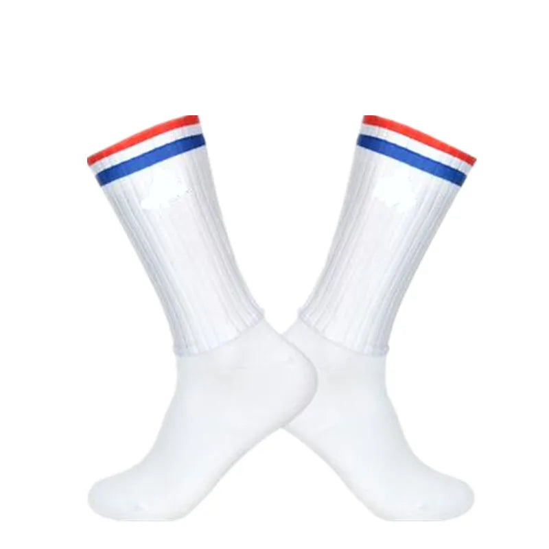 Anti Slip Silicone Cycling Socks For Men Performance Sport