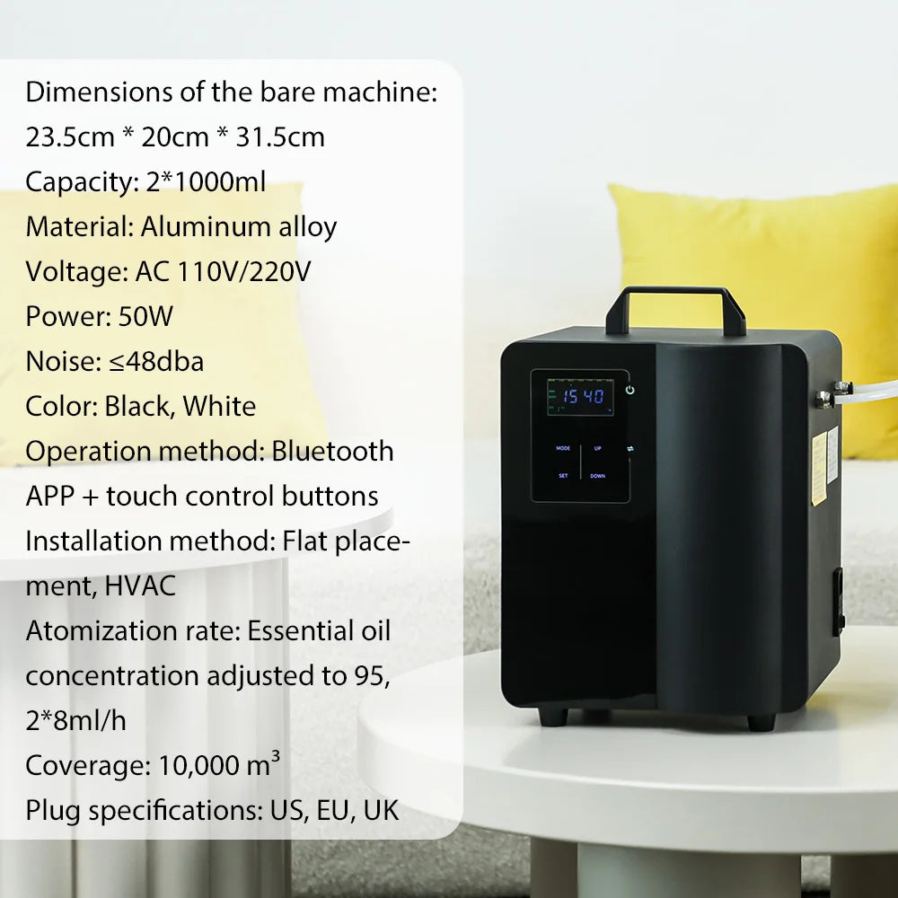 Le Parfum Fasina Smart WiFi Bluetooth Aroma Diffuser Machine
