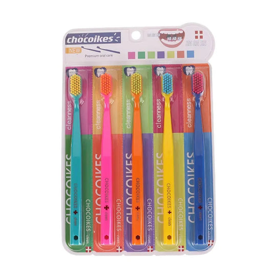 Shmacax Ultra Soft Orthodontic Toothbrush Set 5 Piece Sensitive Gums