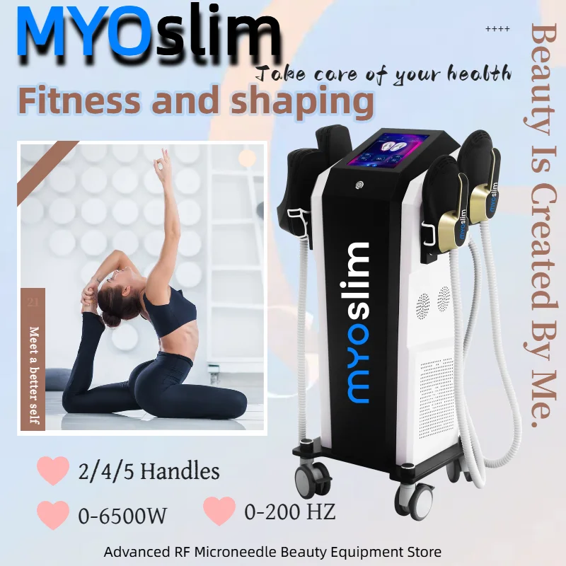 Myoslim Tesla 6500W NEO Slimming Machine EMS EMT RF