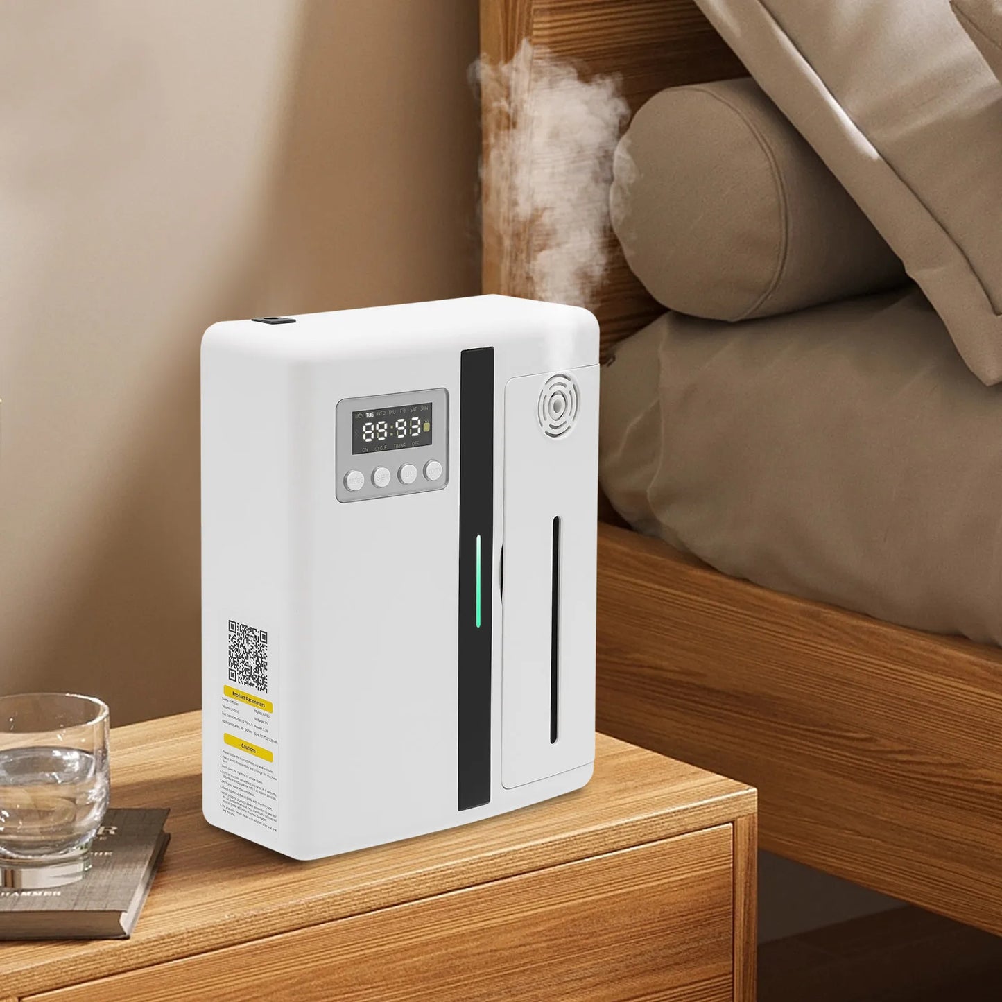 Sweetmile Automatic Aroma Spray Dispenser Nano Atomization Quiet Air Freshener