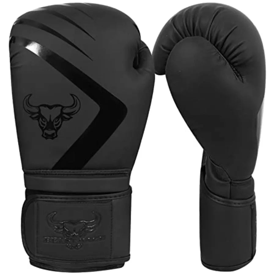 Polyester Boxing Gloves For Muay Thai Kickboxing MMA Training