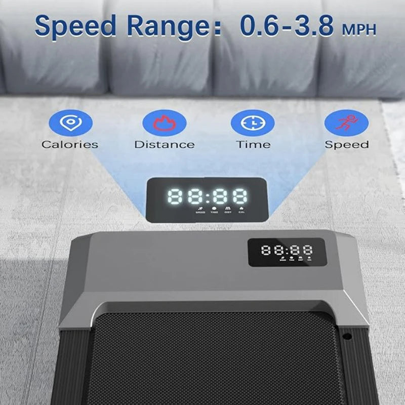 Home Use Treadmill 2.5 HP Dual Mode Walking Running Machine