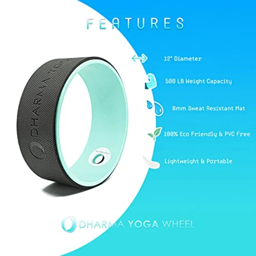 Spine Roller and Back Ring for Deep Yogic Stretching
