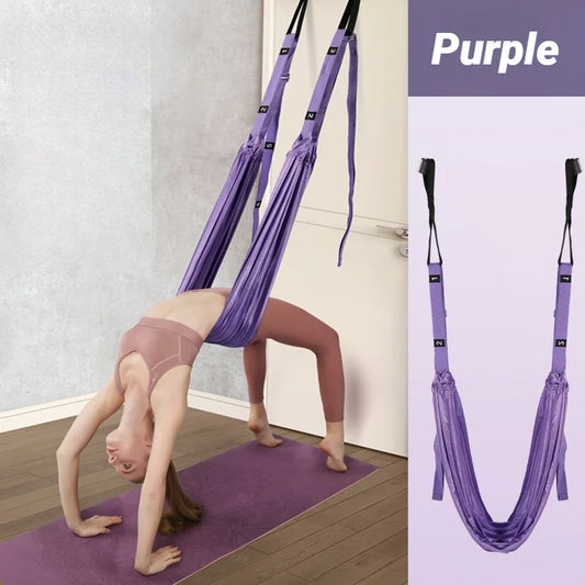 Adjustable Aerial Yoga Strap For Stretching And Fitness