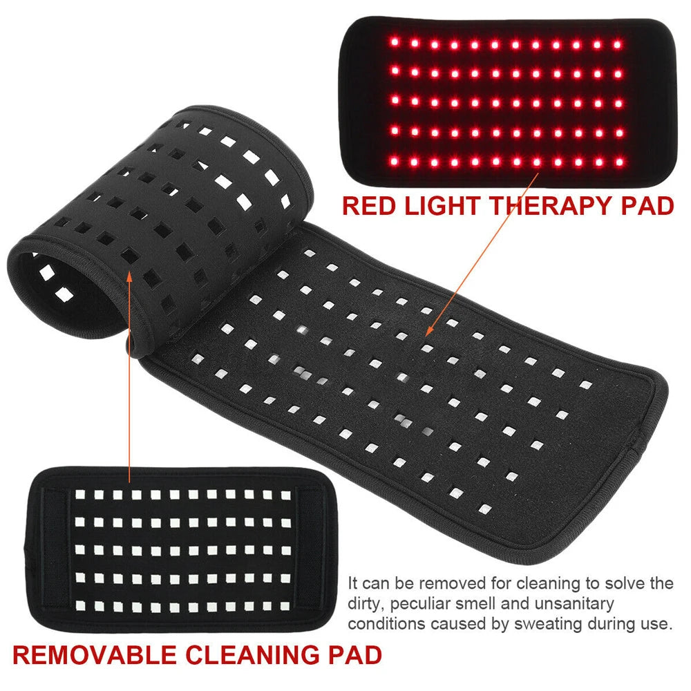 Portable Infrared LED Light Therapy Massager Pad For Recovery