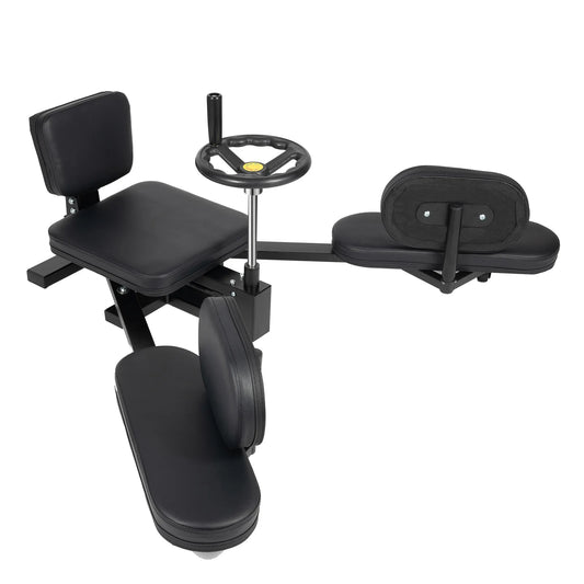 Leg Stretcher Machine 180 Degree Split Trainer With Backrest For Home Gym