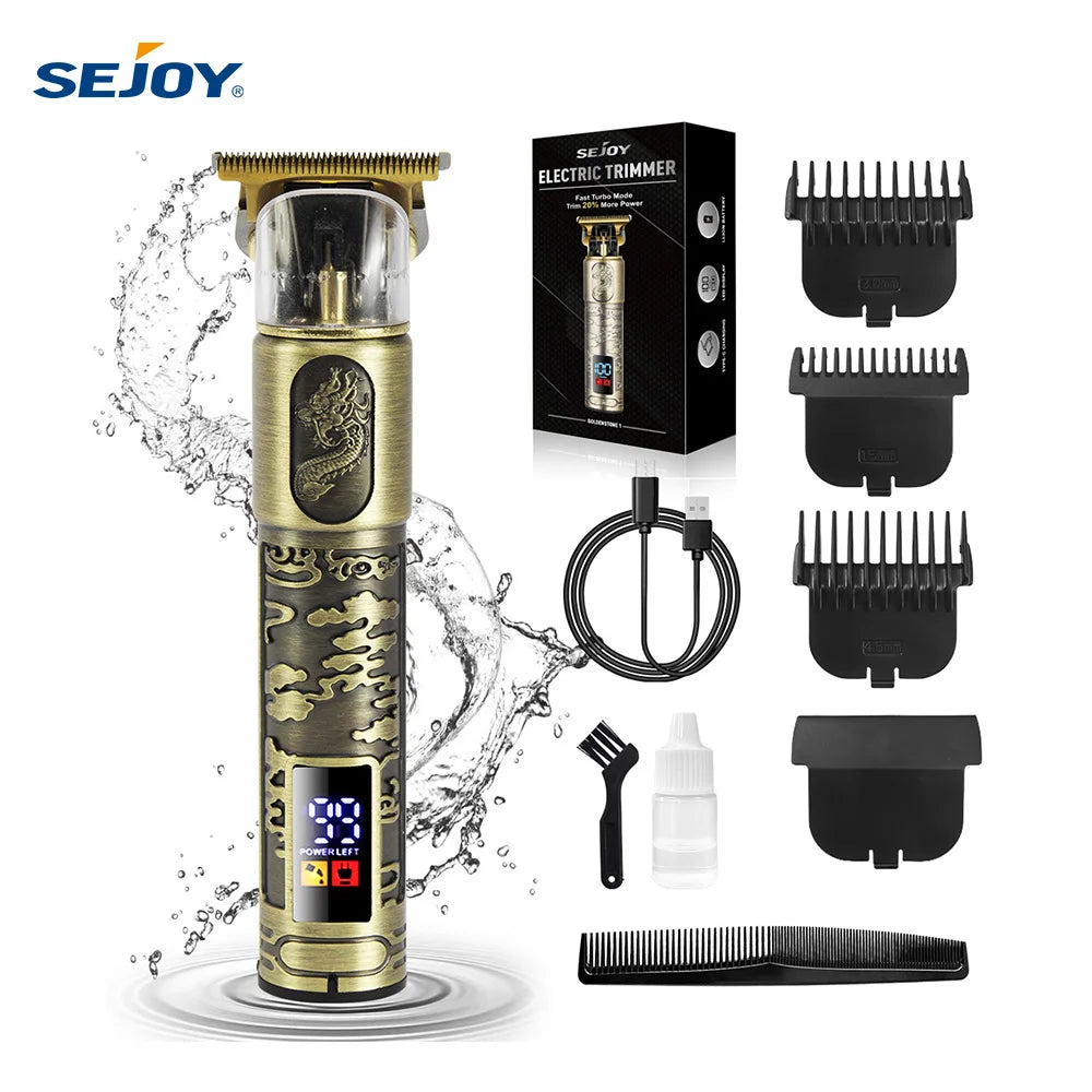 SEJOY Electric Hair Clipper Professional Cordless Haircutting Machine