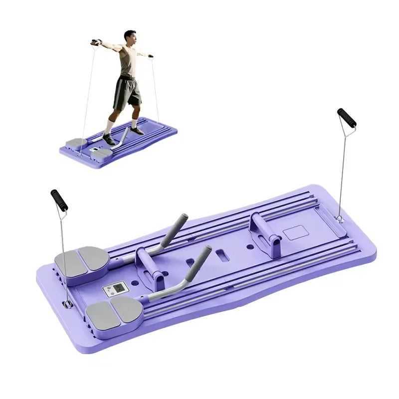 Premium Pilates Board 4 in 1 Exercise Wheel for Gym