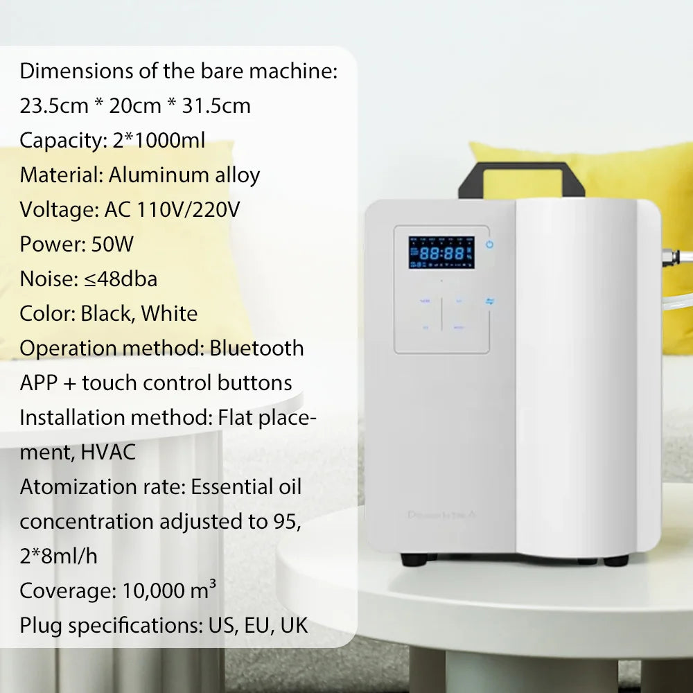 Le Parfum Fasina Smart WiFi Bluetooth Aroma Diffuser Machine