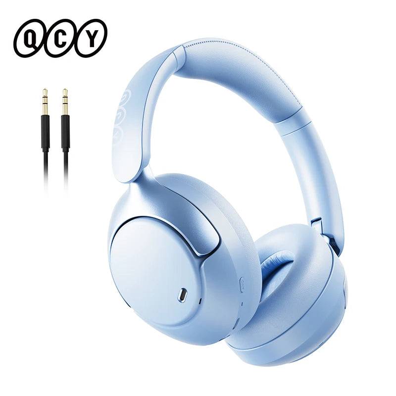 QCY H3 Pro Bluetooth Headphones Adaptive Noise Cancelling With LDAC