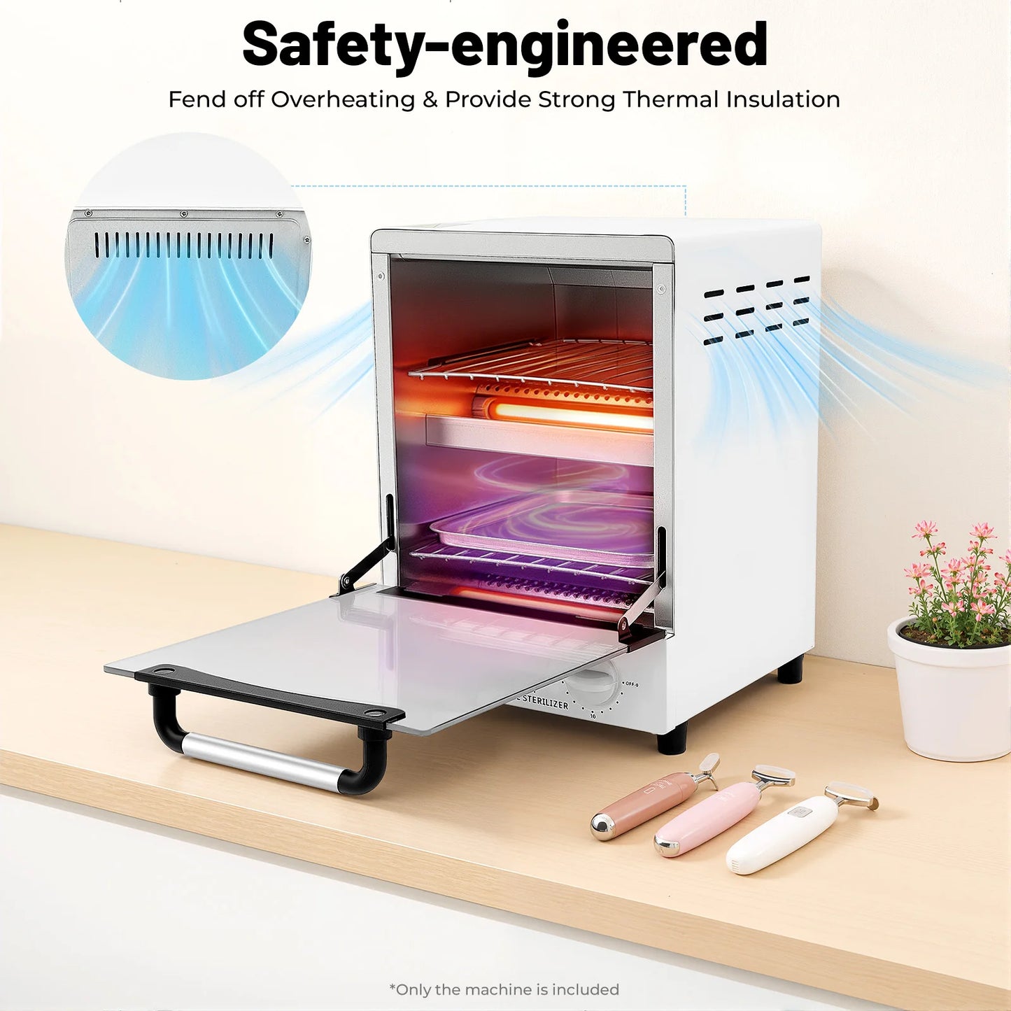 Infrared Heat Nail Sterilizer for Beauty Salon Equipment