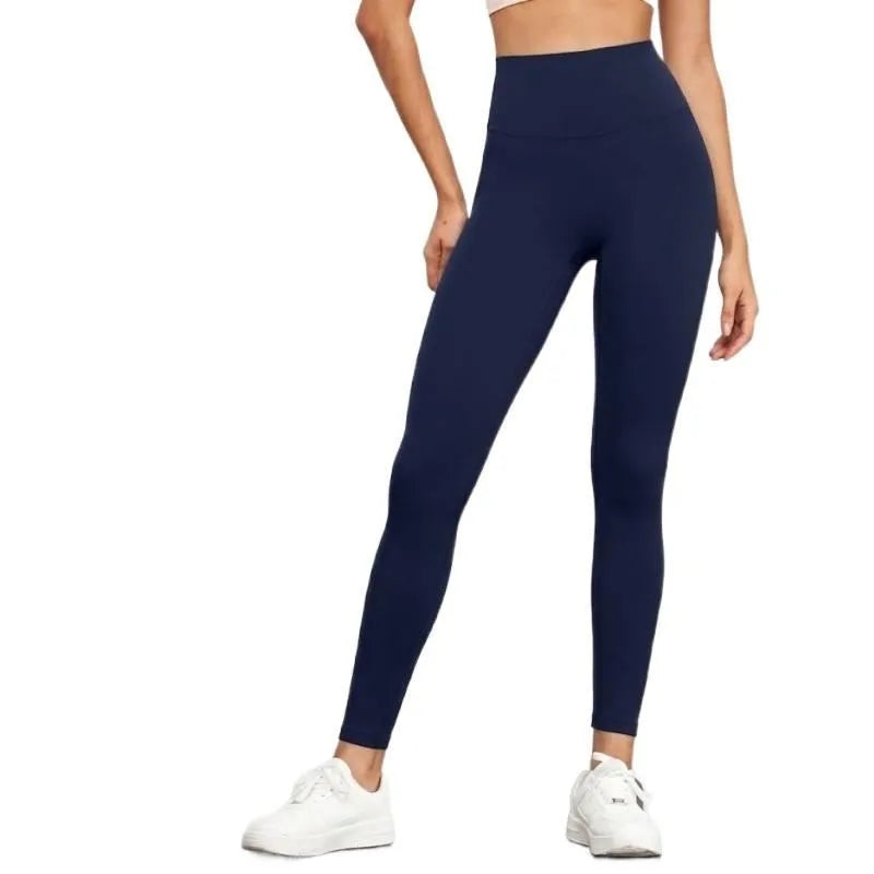 Women's Gym Leggings High Waist Yoga Pants 7/8 Ankle Length Butt Lifting Leggings Push Up Quick Dry Breathable Naked Feel Workout Tights Pilates Fitness Summer Outdoor Sports Activewear