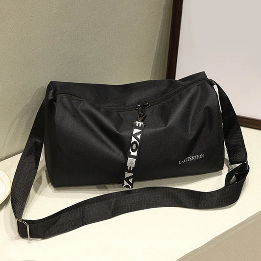 APWIKOGER 600D Nylon Portable Outdoor Fitness Gym Bag With Adjustable Strap