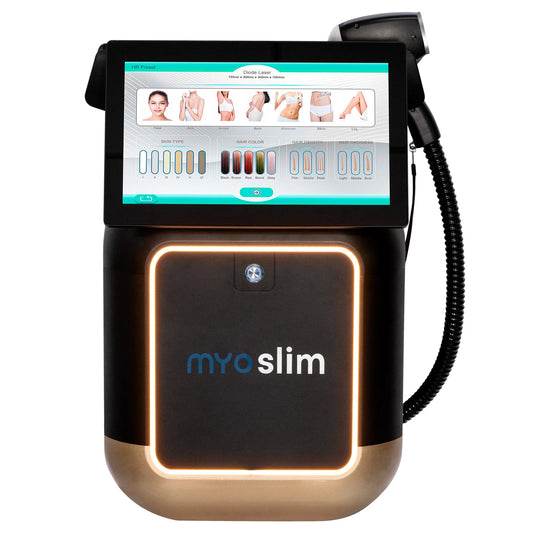 Myoslim 808nm Diode Laser Hair Removal Machine 4 Wavelengths
