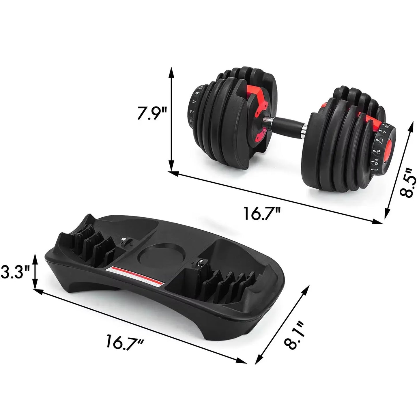 Sihao Adjustable Dumbbell For Home Fitness 24/40 KG