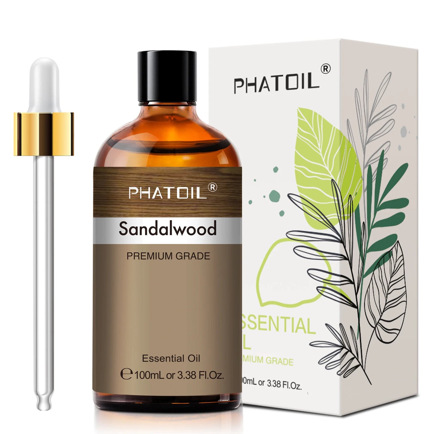 PHATOIL Lavender Jasmine Vanilla Sandalwood Essential Oils For Diffuser