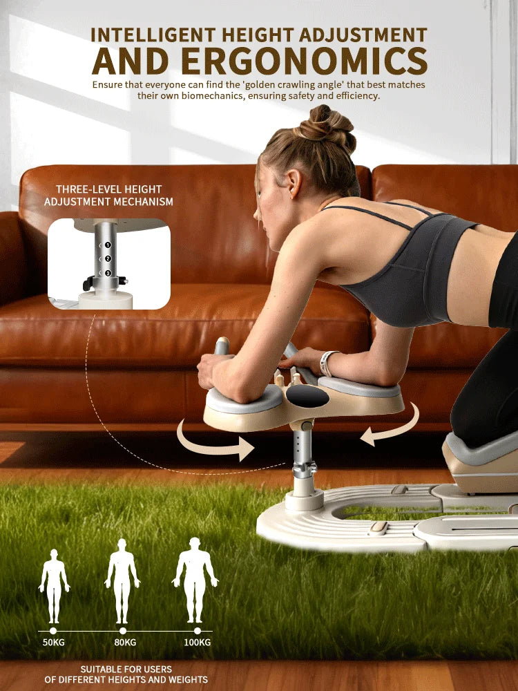 Back Stretch Trainer for Waist and Abdominal Workouts