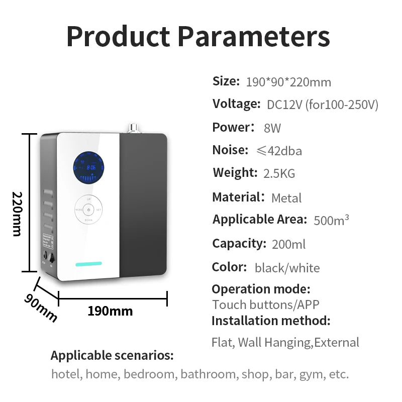 Namste Smart Wifi Diffuser For Home HVAC Fragrance