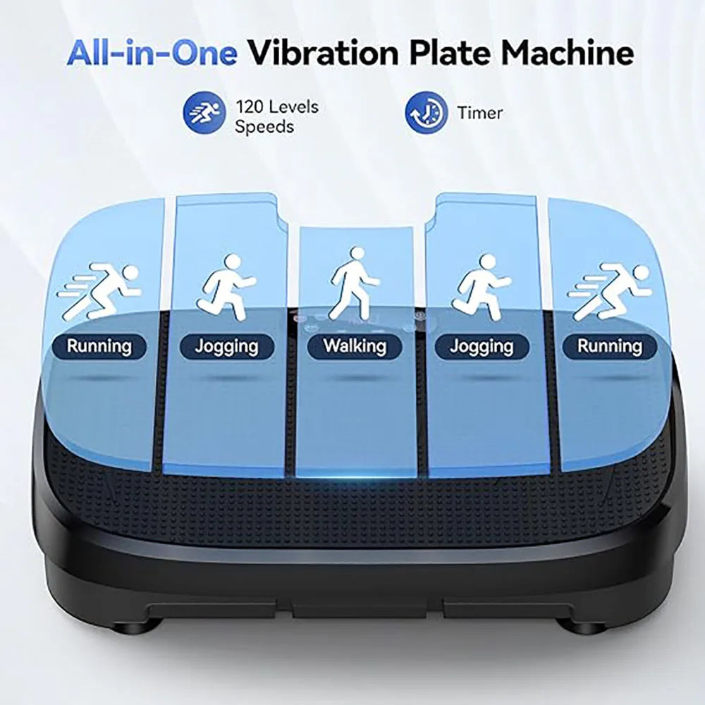 HTM Whole Body Vibration Plate Exercise Machine Remote Control