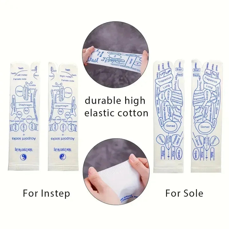 Acupressure Foot Massage Socks For Reflexology And Pain Relief