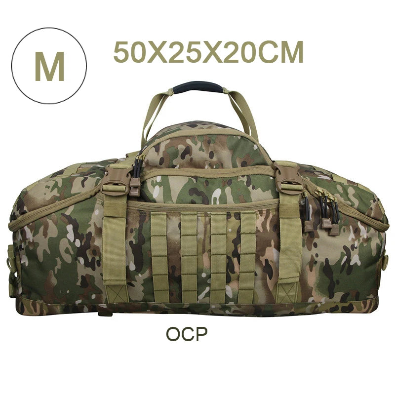 LQARMY Waterproof Duffel Bag for Travel and Luggage