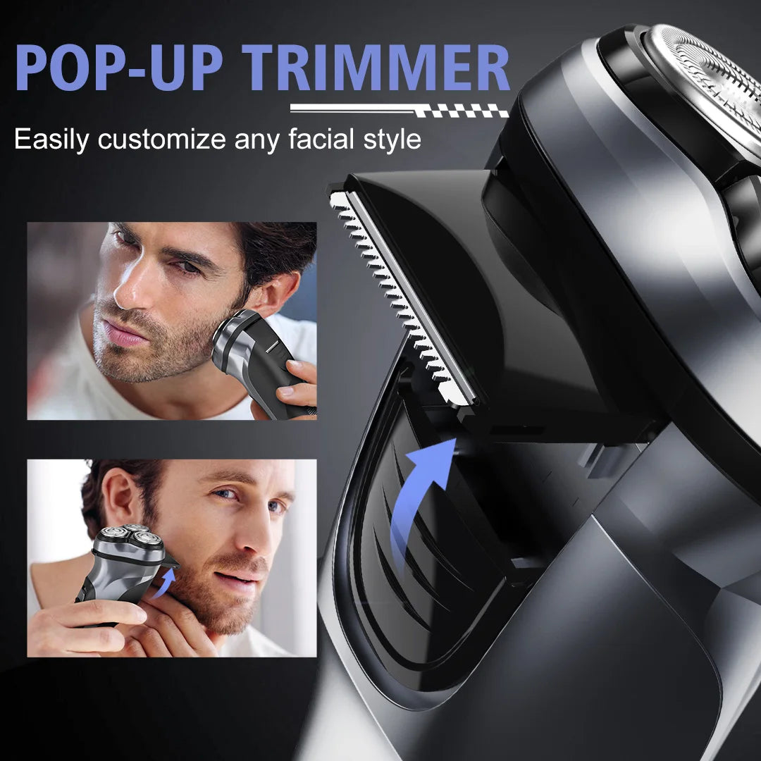 SEJOY BLASTO1 Electric Shaver For Men Rechargeable Beard Trimmer