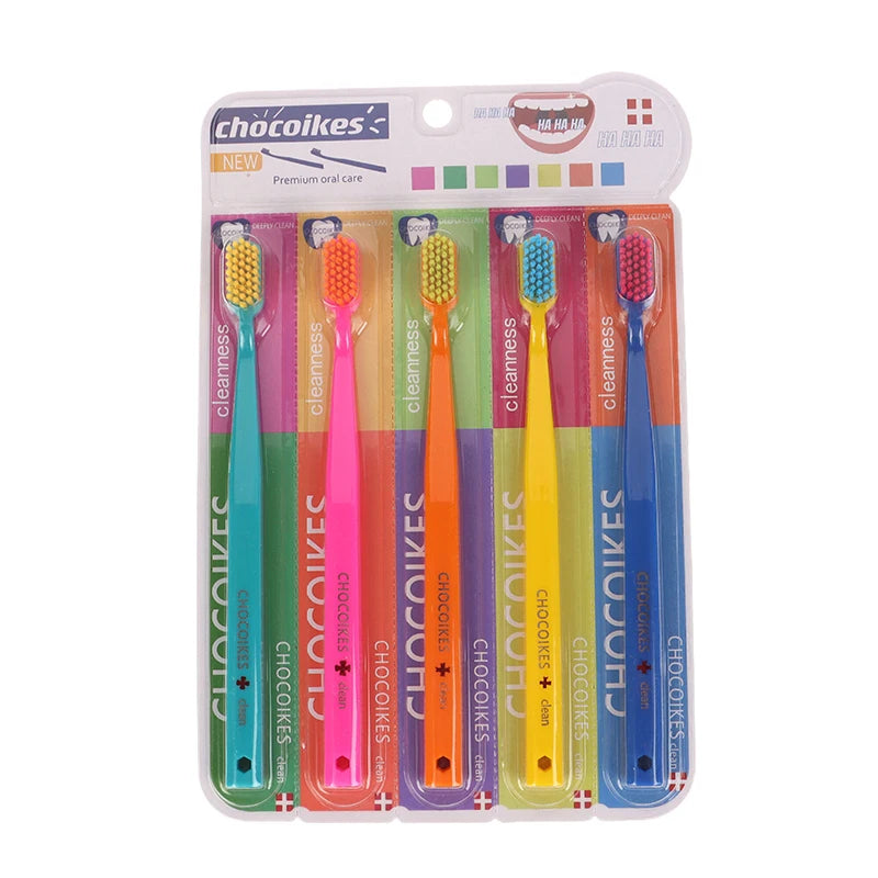 Shmacax Ultra Soft Orthodontic Toothbrush Set 5 Piece Sensitive Gums