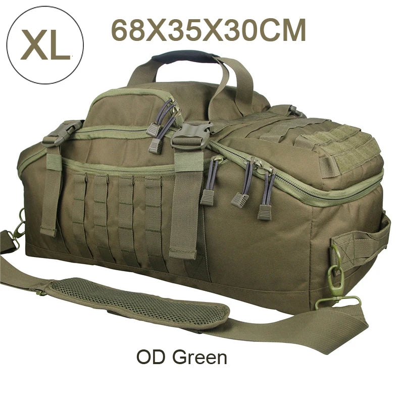 LQARMY Waterproof Duffel Bag for Travel and Luggage