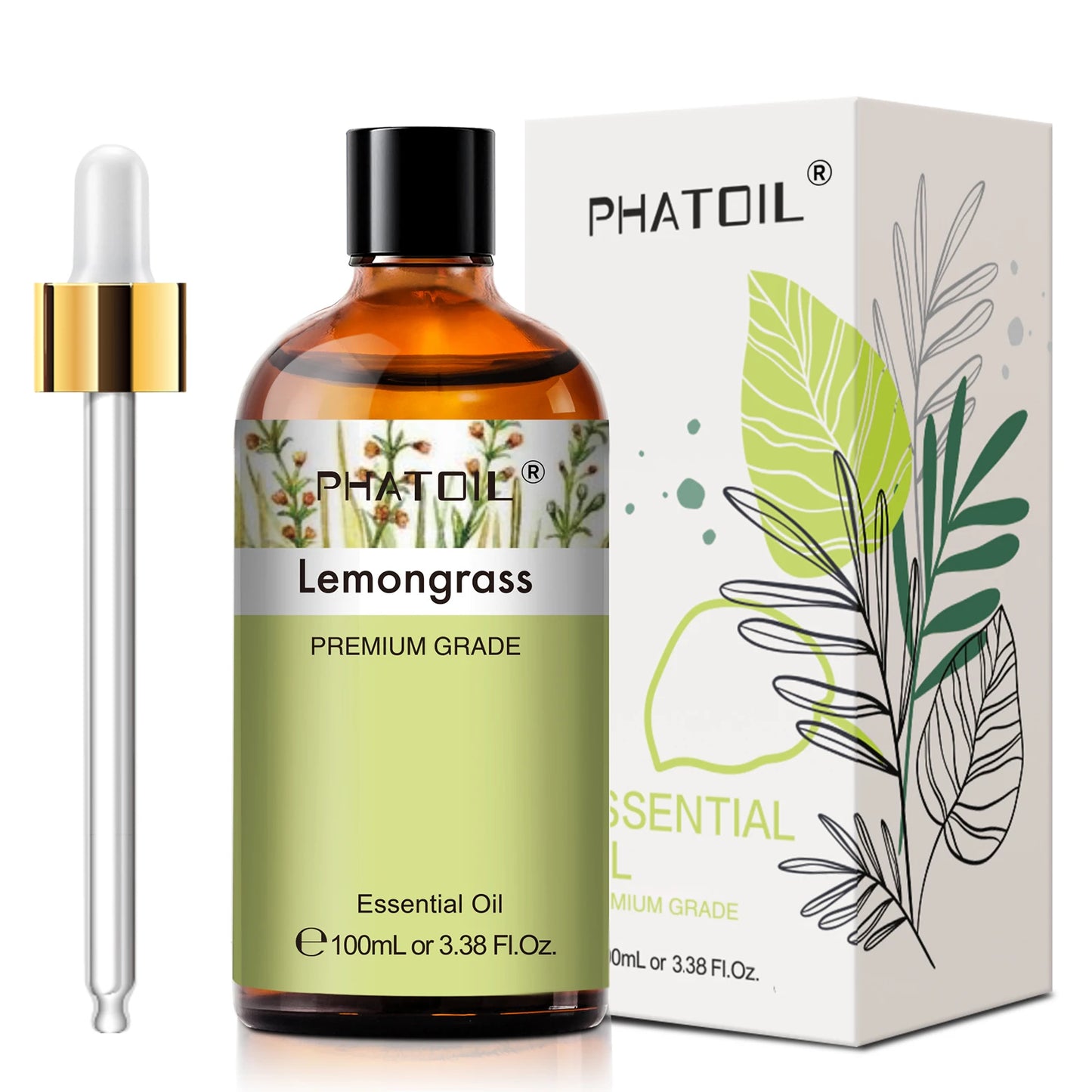 PHATOIL Lavender Jasmine Vanilla Sandalwood Essential Oils For Diffuser