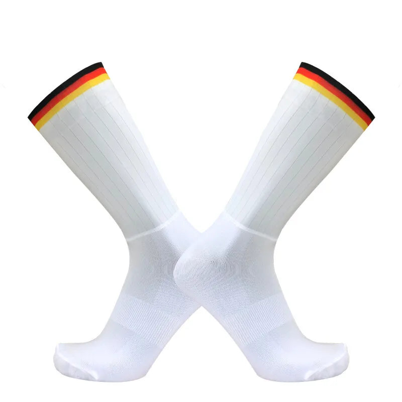 Anti Slip Silicone Cycling Socks For Men Performance Sport