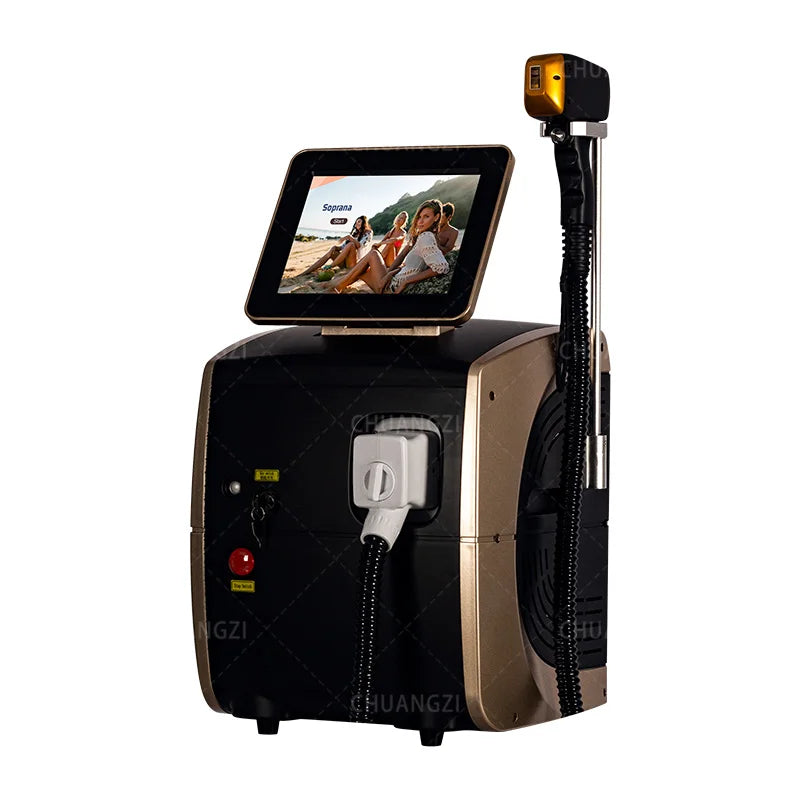 5000W 808nm Diode Laser Hair Removal Machine For Face And Body