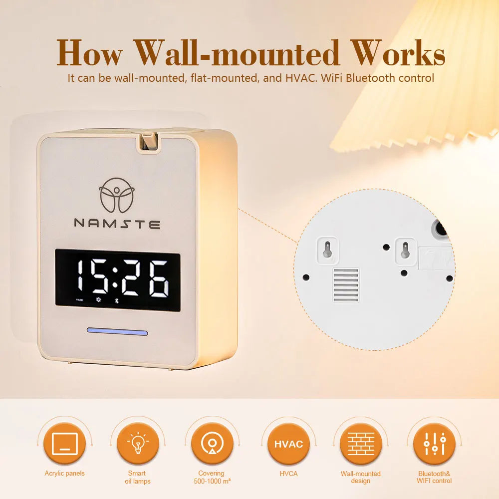 Namste 300ml WiFi Bluetooth Diffuser Aromatherapy Air Purifier
