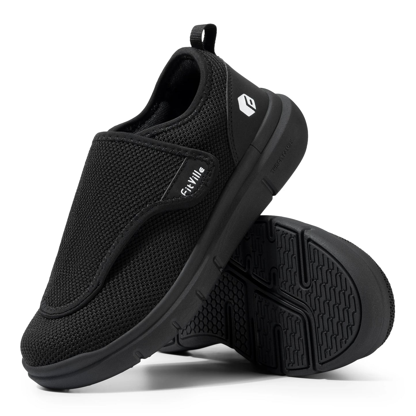 Fitville Diabetic Shoes for Elderly Orthopedic Feet Pain Relief