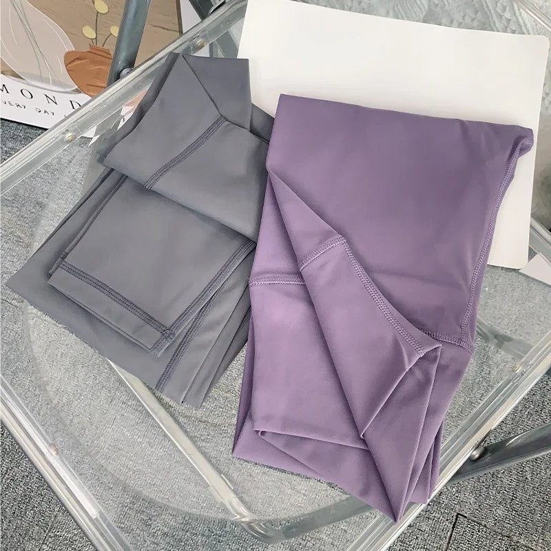 Zhumu Gym High Waist Yoga Leggings Quick Dry Breathable Fitness Pants