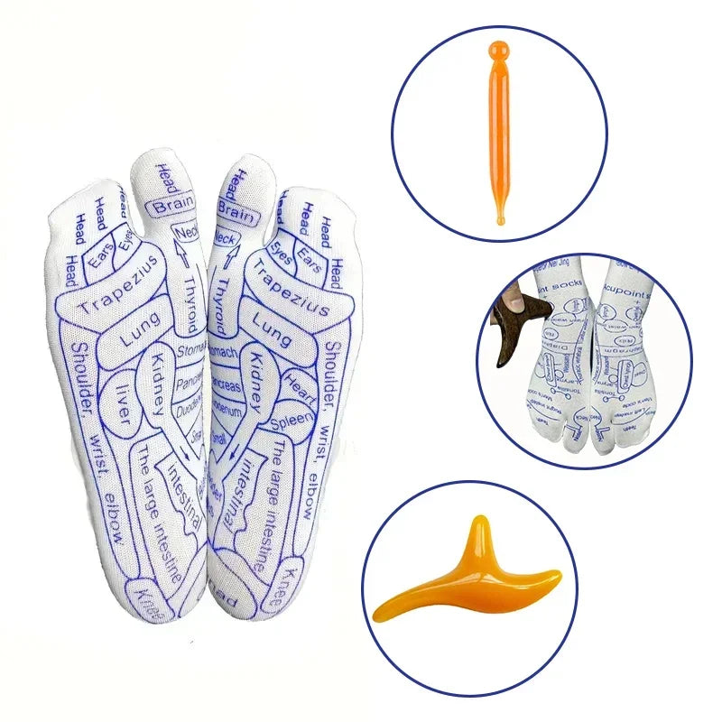 Acupressure Foot Massage Socks For Reflexology And Pain Relief