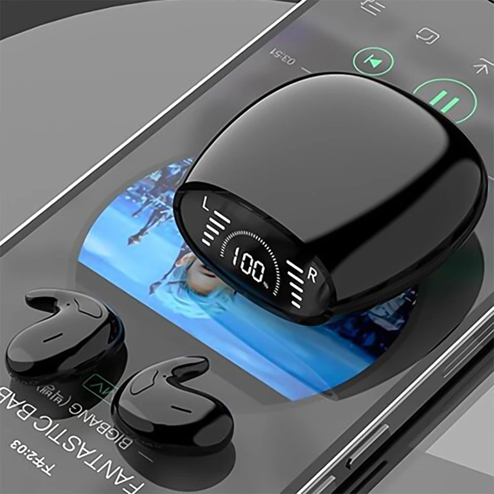 SHUKE Wireless Sleep Earbuds With Active Noise Cancellation