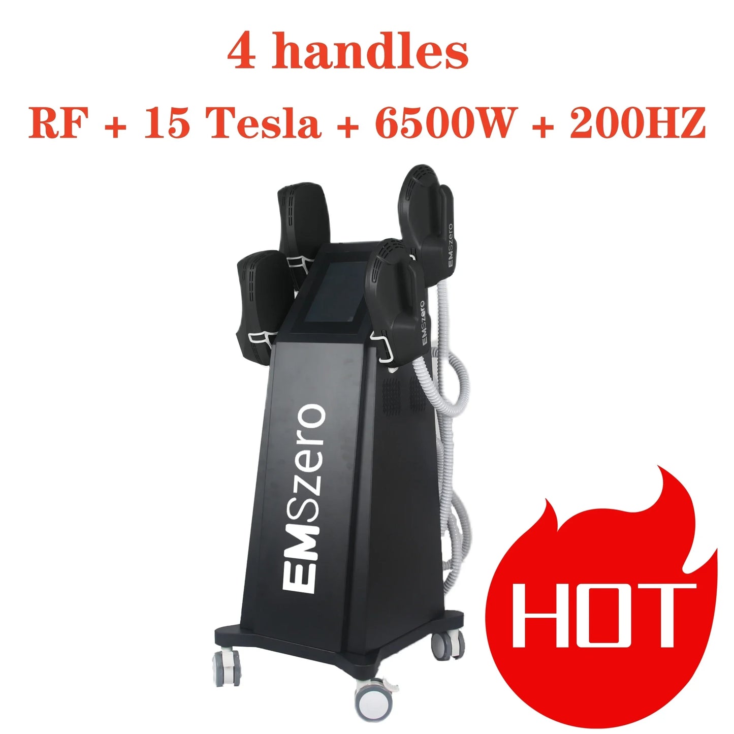 EMSZERO Neo 6500W EMS Body Sculpting Machine With 4 Handles