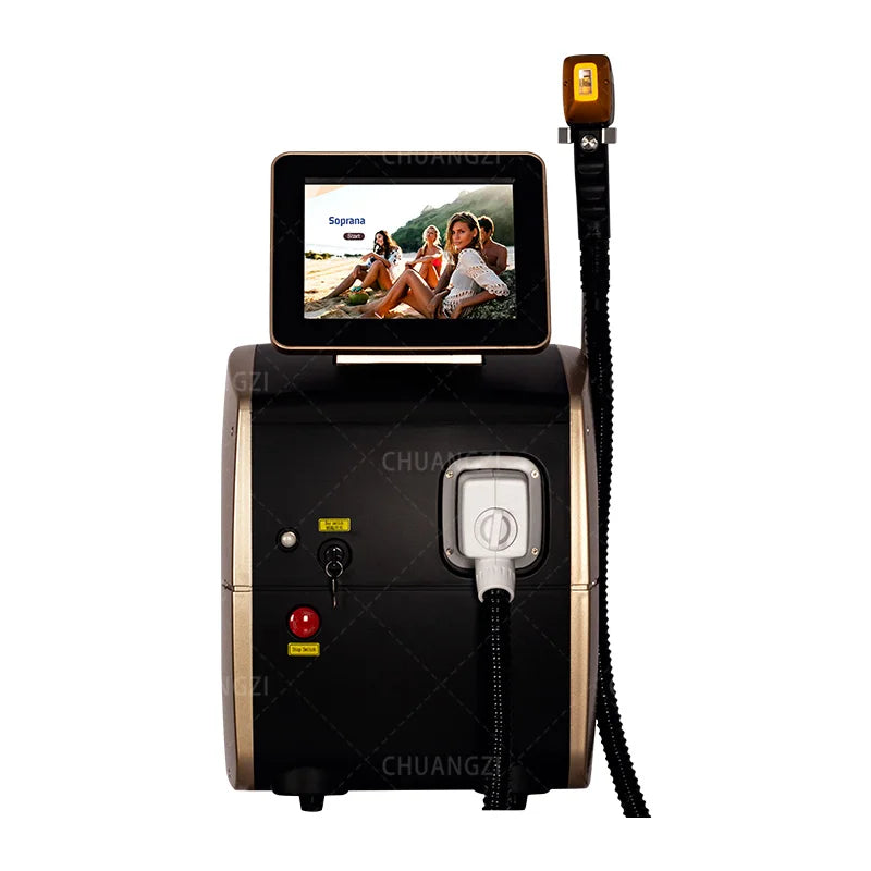 5000W 808nm Diode Laser Hair Removal Machine For Face And Body