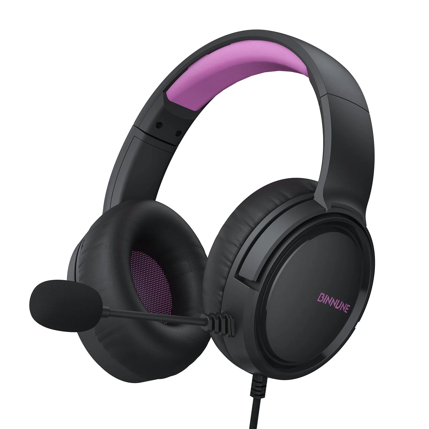 BINNUNE Gaming Headset With Mic For PS4 PS5 Xbox PC