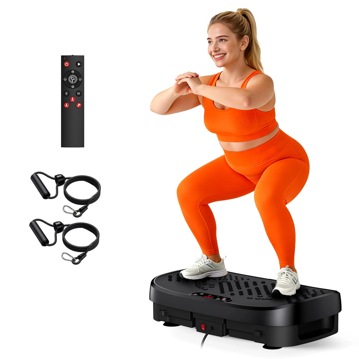 Magnetic Vibration Plate Exercise Machine For Home Gym Fat Burning