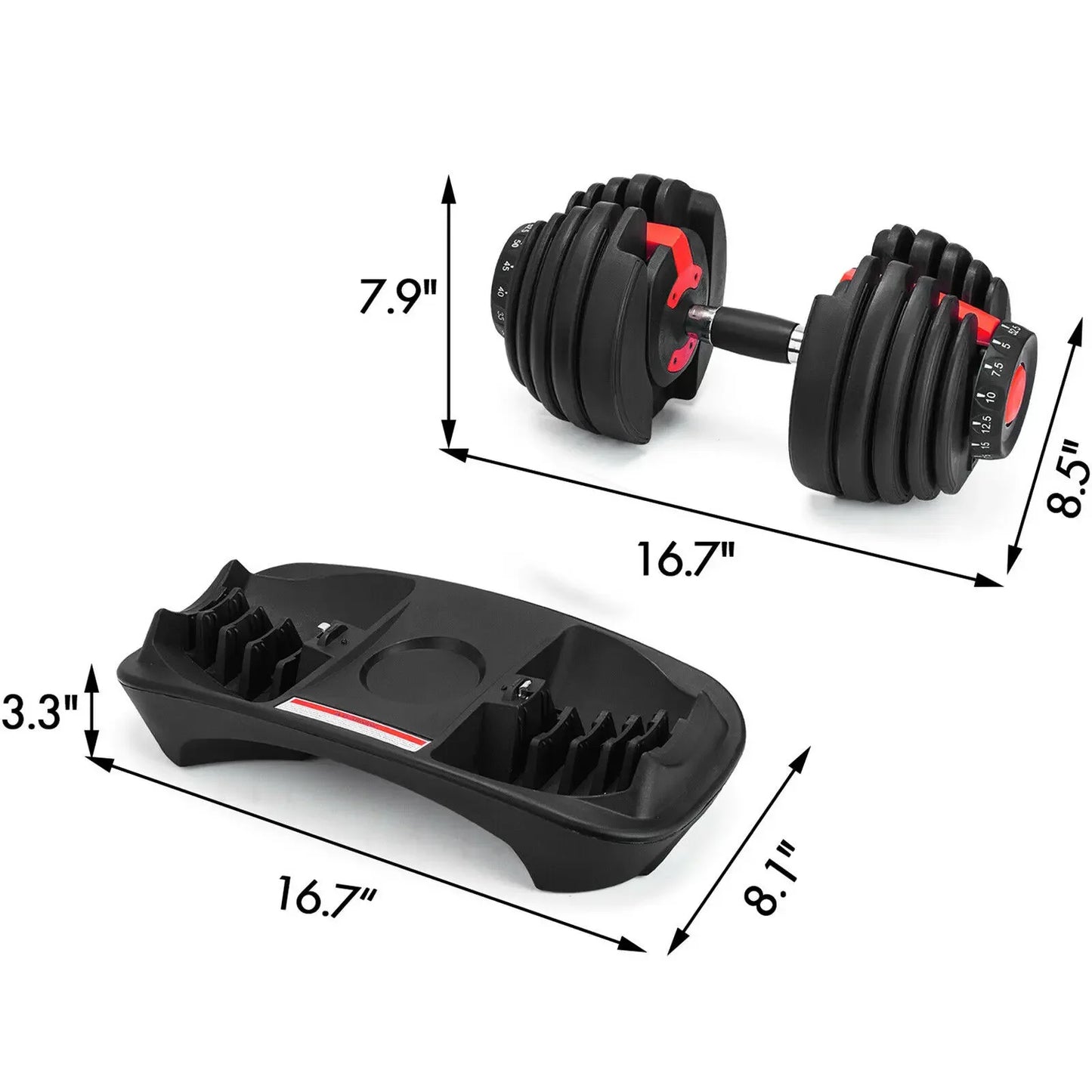 Sihao Adjustable Dumbbell For Home Fitness 24/40 KG