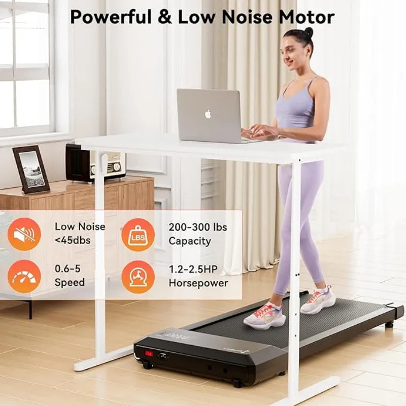 Superun Two In One Home Office Treadmill With App Control