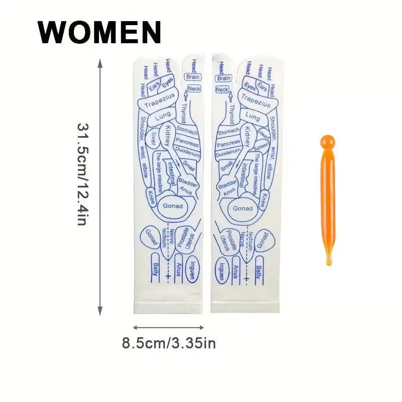 Acupressure Foot Massage Socks For Reflexology And Pain Relief
