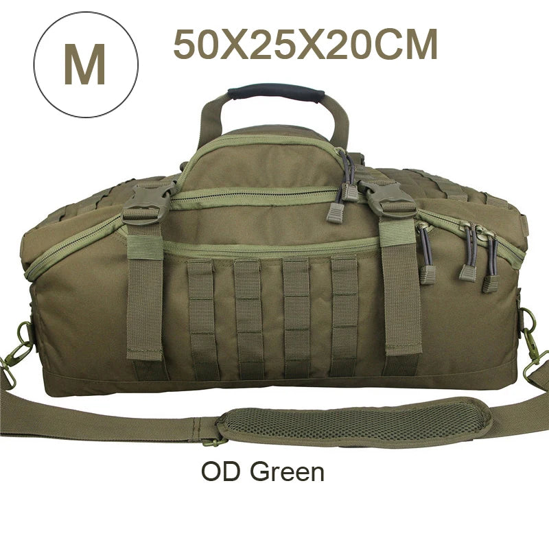 LQARMY Waterproof Duffel Bag for Travel and Luggage