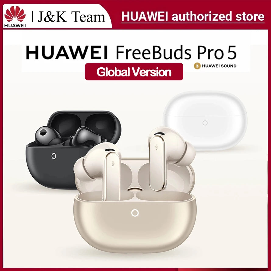 Huawei FreeBuds Pro 5 Wireless Earbuds AI Noise Cancelling Sound