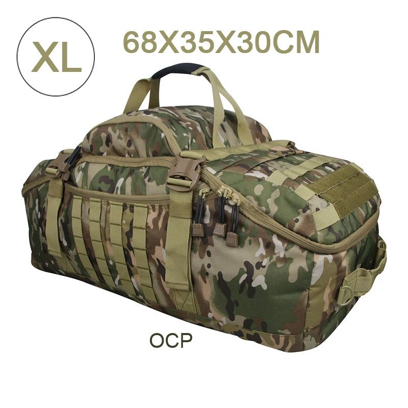 LQARMY Waterproof Duffel Bag for Travel and Luggage
